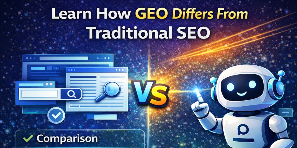 how geo differs from traditional seo